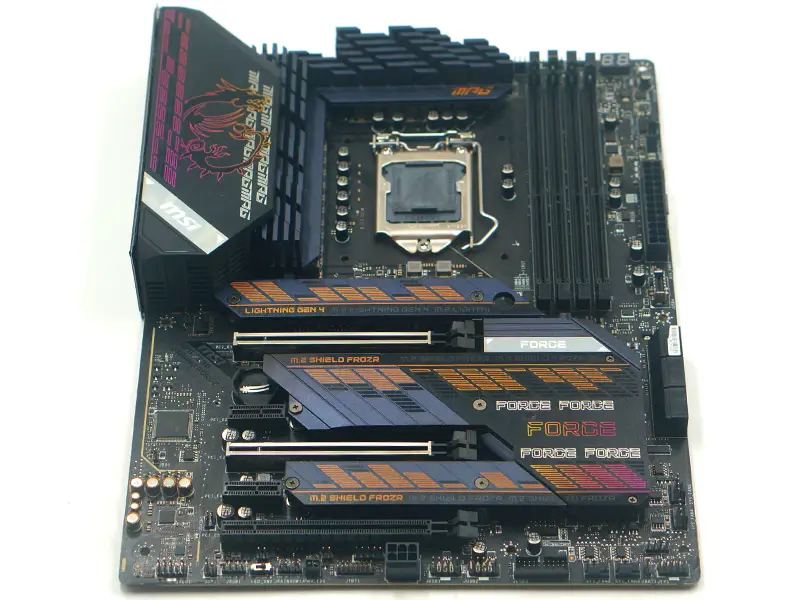 MSI MEG Z590 GAMING FORCE Moederbord LGA 1200 DDR4 128GB 10e/11e-Gen CPU PCI-E 4.0 Overlocking